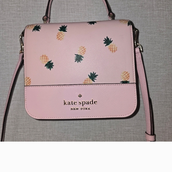 Kate Spade Pink Pineapple Crossbody Bag - Picture 1 of 2